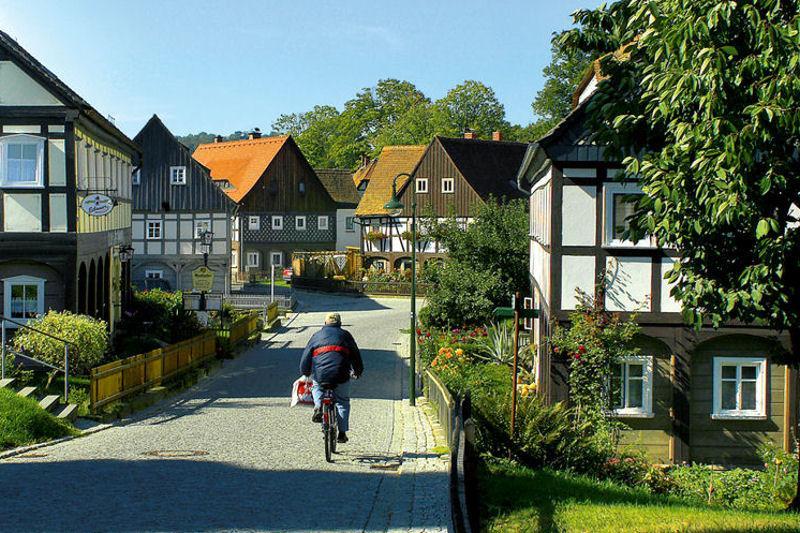 Kurhaus Jonsdorf Hotel Buitenkant foto